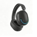 Auriculares Genéricos inalámbricos Bluetooth 5.4 plegables con sonido 3D y carga rápida negro
