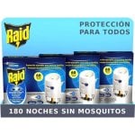 Insecticida Eléctrico Raid Pack 3 Unidades con 3 Recambios 60 Noches