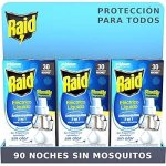 Pack Recambios Eléctrico Antimosquitos Raid 3 Unidades 90 Noches