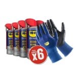 Pack Lubricante Silicona WD-40 Specialist 400ml x6 + Paño Regalo