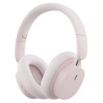 Auriculares Baseus Bowie D05 inalámbricos Bluetooth 5.2 con micrófono y batería 70h rosa dorado