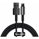 Cable USB a Lightning Baseus Tungsten 1 m Negro