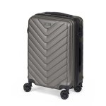Kabinentrolley Dam ABS leicht robust Schuppen-Design 38x57x23 cm dunkelgrau