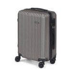Kabinenkoffer Dam ABS leicht robust 23x38x57 cm dunkelgrau