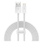 Cavo USB Lightning Baseus CALD000502 2 m 2,4 A Bianco