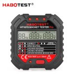Testador de enchufes Habotest HT107D LCD CAT II 90-250V
