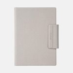 Magnetisches Luxus-Cover für Boox Tab Mini C - Weiß (Holzgrau) - Mit Aktivierungs-/Deaktivierungsfunktion