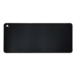 Alfombrilla para ratón White Shark BLACK KNIGHT XL Negro Textil Caucho Base Antiderrapante