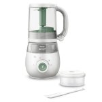 Vaporera/Batidora Infantil Philips Avent Premium SCF885/01 4 en 1 1 L Vert Blanc