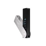Monedero offline Ledger Nano X para criptomonedas Bitcoin Ethereum NFT Negro