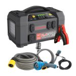 Démarreur de voiture Lokithor AW401 2500A + Powerbank 20000mAh + Compresseur + Lampe torche