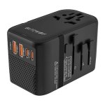 Adaptador de Viaje BlitzWolf BW-TA3 4 USB-C y USB-A Convertidor de Voltaje