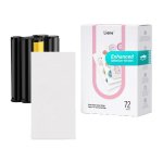 Papel Adhesivo Liene PixCut 4x7" 72 Hojas + 2 Cartuchos Tinta