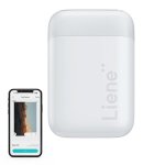 Imprimante portable Bluetooth Liene Pearl 2x3" avec batterie intégrée et papier adhésif