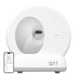 Caja de arena inteligente UBPet C10 Pro con cámara y limpieza automática