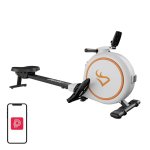 Remo Magnético DeerRun RW600 32 Níveis de Resistência App PitPat Branco