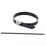 Sujeción para cables EcoFlow DEDRA 11NC4291 Negro 290 mm 20 piezas