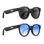 Klack AIMB-S1 Gafas Inteligentes Cámara Integrada IA Traductor Altavoces Negro Azul