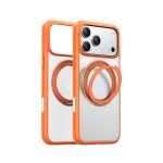 Funda für Handy Torras Ostand Pro Series Magnetischer Ständer Orange für iPhone 17 Pro