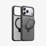 Funda para telemóvel Torras Ostand Spin Series Suporte Magnético Preto para iPhone 17 Pro