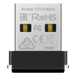 Netzwerkkarte TP-Link Archer TX1U Nano USB 2.0 287 Mbps Wi-Fi 6 Schwarz