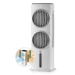 Climatizador Evaporativo Portátil Macom Enjoy & Relax Power Double Wind 10 L 100 m²