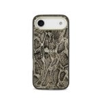 Funda para telemóvel Guess Python PC+TPU Castanha MagSafe para iPhone Air