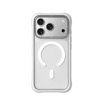 Youngkit Funda Para Iphone 17 Pro – Carcasa Magnética Dynamic Ii Transparente Blanca Silicone, Diseño Moderno Y Ajuste Preciso
