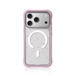 Youngkit Funda Para Iphone 17 Pro Max – Carcasa Transparente Magnética Ch Star Dot Rosa Pink Star, Diseño Estrella Y Ajuste Preciso