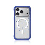 Youngkit Funda Para Iphone 17 Pro Max – Carcasa Transparente Magnética Ch Star Dot Azul Blue Star, Diseño Estrella Y Ajuste Preciso