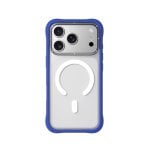 Youngkit Funda Para Iphone 17 Pro – Carcasa Magnética Dynamic Ii Transparente Azul Klein Silicone, Diseño Moderno Y Ajuste Preciso
