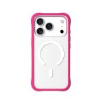 Youngkit Funda Para Iphone 17 Pro – Carcasa Magnética Dynamic Ii Transparente Rosa Barbie Silicone, Diseño Moderno Y Ajuste Preciso