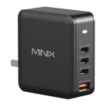 Caricatore a Muro Minix P165 GaN 165W 3x USB-C e 1x USB-A