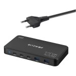 Estação de carga Blitzwolf BW-i100 5 em 1 120W USB-C e USB-A