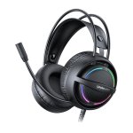 Kopfhörer ONIKUMA X88 mit USB-Kabel und 3,5 mm Klinke Gaming, Mikrofon Geräuschunterdrückung RGB schwarz