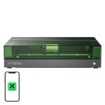 Máquina de grabado láser xTool S1 40W Básica Negro 2 en 1