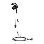 Auriculares EJEAS HIFI-R6 con cable USB-C para árbitros, uso deportivo, negros