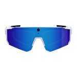 COLMi V06 Gafas Inteligentes Cámara Integrada IA Altavoces Bluetooth Blanco y Azul