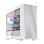 Boîtier PC Darkflash DB460M Blanc M-ATX/ITX Verre Trempé