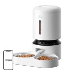 Distribuidor de comida para animais Petlibro Granary 5L duplo branco
