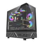 Boîtier PC DarkFlash DS950 Noir + 6 Ventilateurs ATX/M-ATX/ITX
