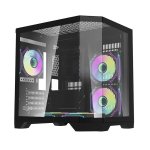 Gehäuse Darkflash FT350 Mini Tower 5 ARGB Lüfter Schwarz