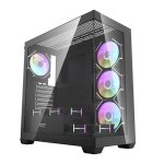 PC-Gehäuse Darkflash DS900 Schwarz Mid Tower mit 7 ARGB-Lüftern
