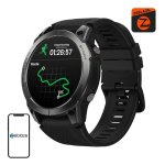 Zeblaze Stratos 3 Pro Bluetooth GPS 1,43'' Noir Bracelet Unique IP68 SpO2 Cardiofréquencemètre