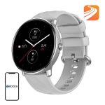 Zeblaze GTR 3 Pro Bluetooth 1,43'' Prateado Bracelete Silicone M IP68 SpO2 Cardiofrequencímetro