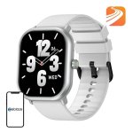 Zeblaze GTS 3 Pro Bluetooth 1,97'' Branco Bracelete Silicone IP68 SpO2 Cardiofrequencímetro