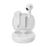 Auriculares QCY AilyBuds E20 HT13 inalámbricos Bluetooth con Cancelación de Ruido y micrófono blanco