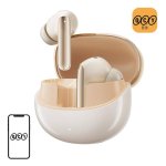 Auriculares QCY MeloBuds Pro HT08 inalámbricos Bluetooth con Cancelación de Ruido ANC Oro