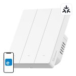 Interruptor inteligente Sonoff M5-3C-80W WiFi Matter compatible Alexa Google Home