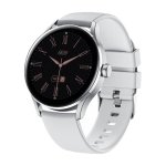 QCY Elite Bluetooth 1,19" Plata Correa Plata IPX8 SpO2 Pulsómetro Sueño